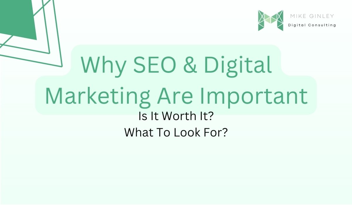 Why SEO & Digital Marketing Are Important | Mike Ginley