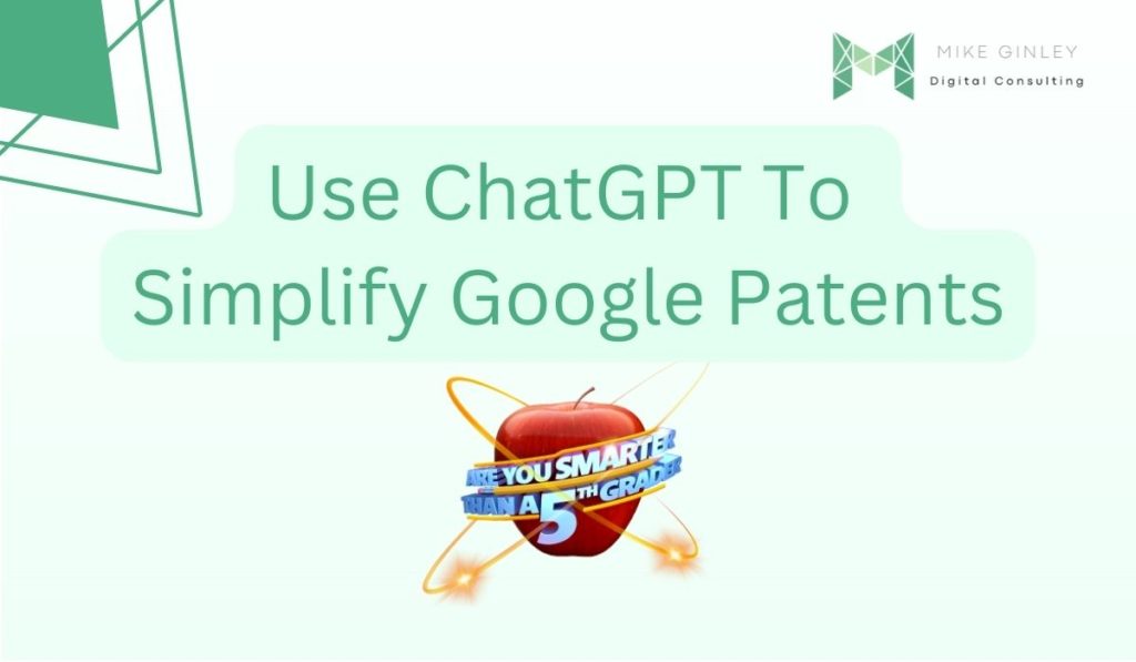 ChatGPT for google patents