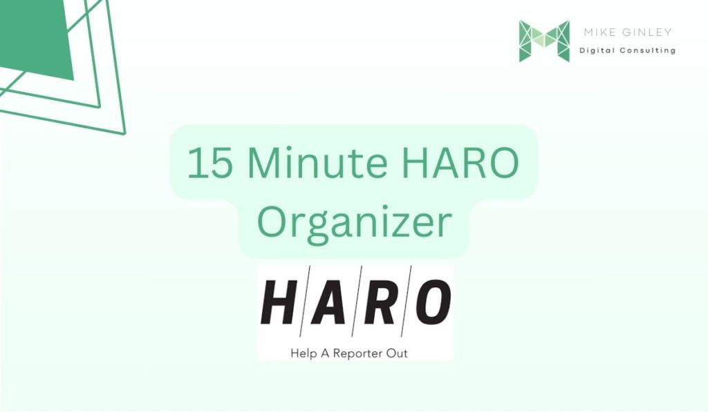 HARO Organizer