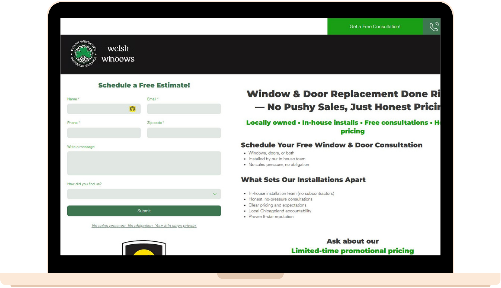 Welsh Windows Plus Ads